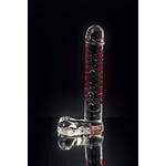 Нереалистичный фаллоимитатор Sexus Glass, стекло, прозрачный, 16 см