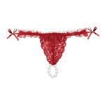 Набор Brazilian Panty Sliding Gel Strawberry + повязка (красная)