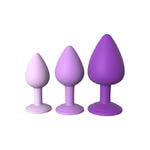 Набор анальных пробок со стразами Fantasy For Her Her Little Gems Trainer Set