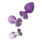 Набор анальных пробок со стразами Fantasy For Her Her Little Gems Trainer Set