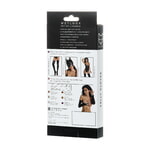 Перчатки-митенки Glossy KELLY из материала Wetlook выше локтя, черный, M