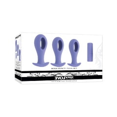 Набор анальных пробок с вибропулей Hole Punch Plug Set