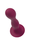 Фаллоимитатор Satisfyer Double Ball-R, силикон, бордовый, 18 см